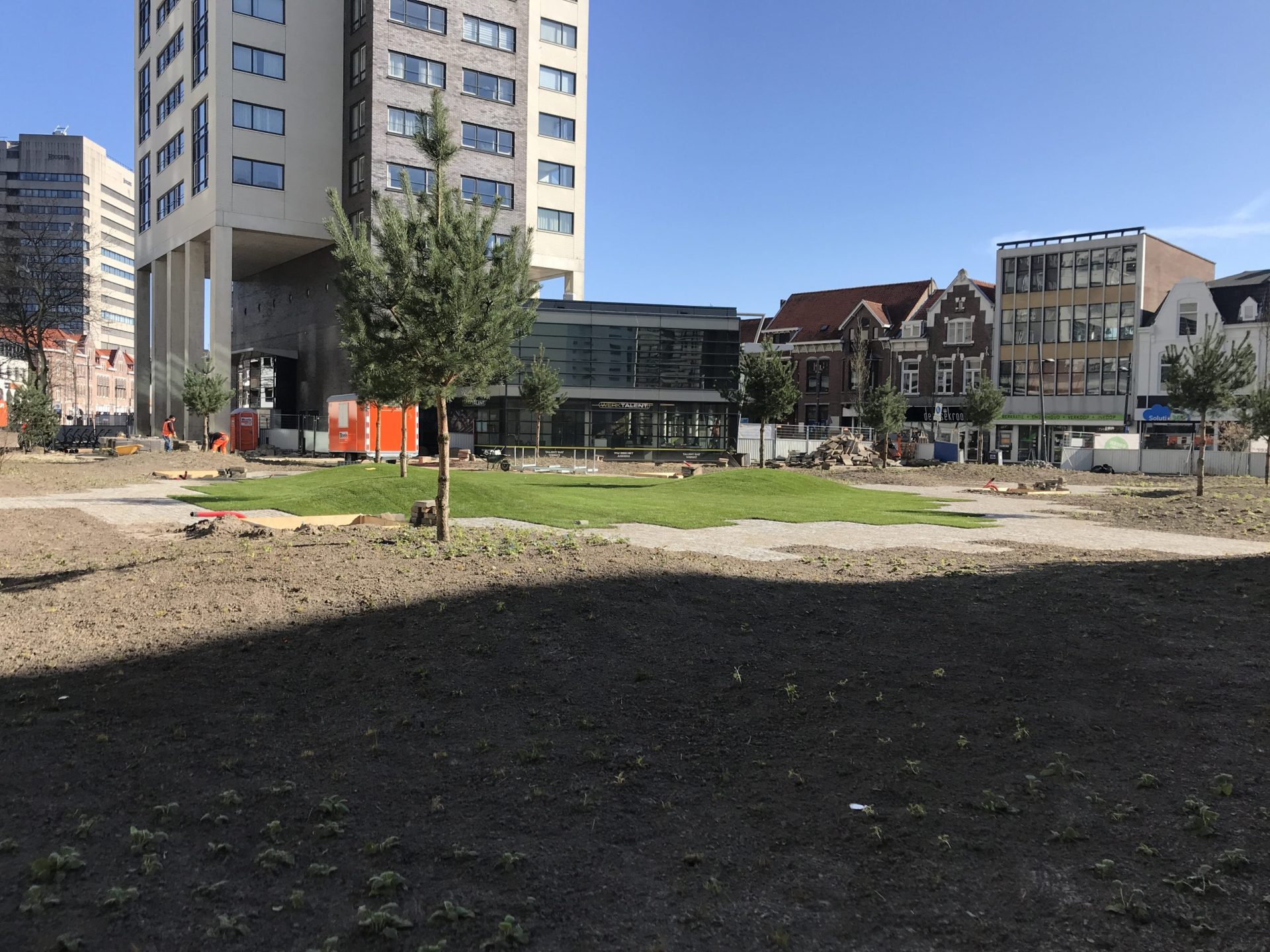 Rooftop garage Clausplein Eindhoven in Netherlands KekkiläBVB