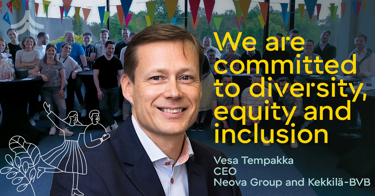 Vesa Tempakka, CEO van Kekkilä-BVB